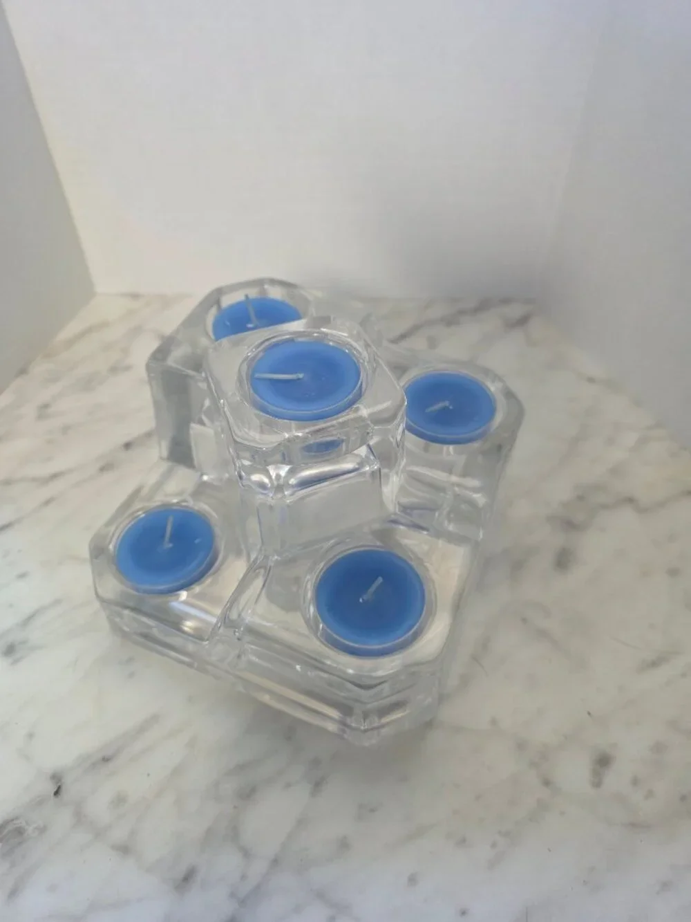 Crystal Castle Tealight holder by PartyLite - Picture 2 of 7